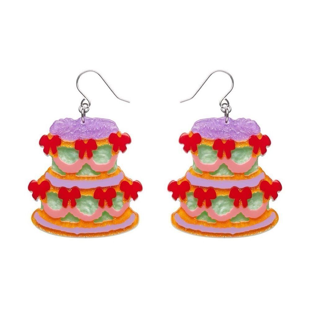 Erstwilder X KATHERINE SABBATH VJNTAGE CAKE earrings